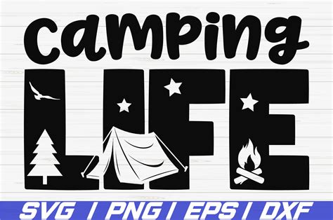 Download Camp Life SVG Cut Files for Cricut